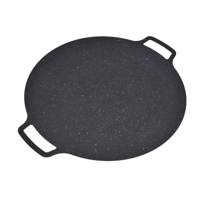UB Plita Japoneza rotunda cu manere antiaderenta pluristratificata diametrul 36 cm