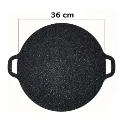 UB Plita Japoneza rotunda cu manere antiaderenta pluristratificata diametrul 36 cm