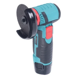 Polizor unghiular electric portabil cu 1acumulator Li Ion 12V
