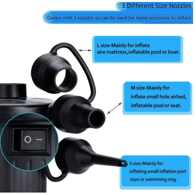 Pompa de aer electrica 12V pentru saltele