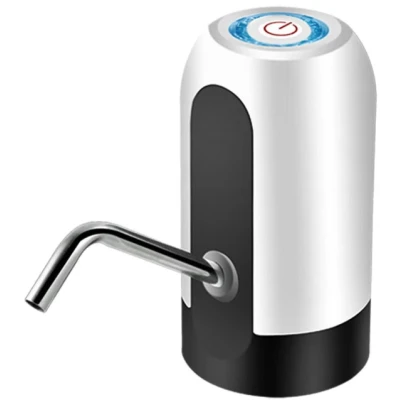 Pompa electrica LED pentru bidoane cu USB