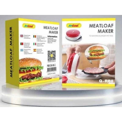 Presa pentru burgeri Q RB8 cu diametrul de 12 cm