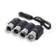 Priza Auto 12V  Olesson 1508 cu 5 intrari 120 W negru