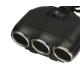 Priza auto 12V si 24V Olesson 1634 cu 4 intrari 120W negru
