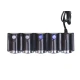 Priza auto 1504 cu 6 intrari  12V  In-Car negru MULTIPLICATOR