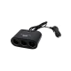 Priza auto 3 cai si USB 120W Olesson 1653