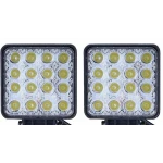 Proiectoare Led Off Road TP-1648 48W 16 12V-24V PATRATE -  Set 2 Bucati