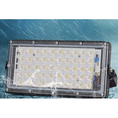 Proiector 100W 12V 96 led smd cu lupa Dreptunghoular CaiCai CLESTI