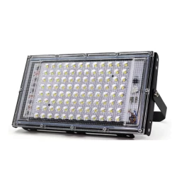 UB Proiector 100W 220V 96 led cu lupa Dreptunghiular