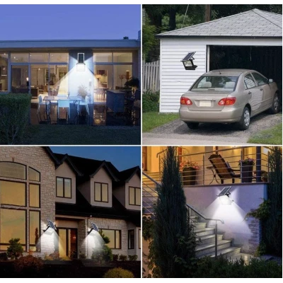 Proiector 200W cu Panou Solar si Telecomanda