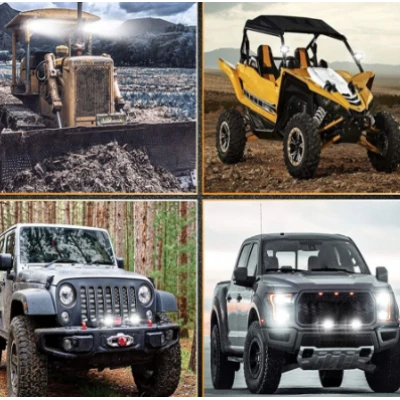 Proiector auto LED 60W Offroad