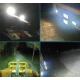 Proiector auto LED Q ZD562 putere 8W 12/24V impermeabil 360 grade ROTUND