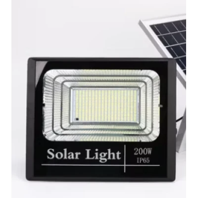 Proiector cu panou solar 200W si telecomanda BJ200W