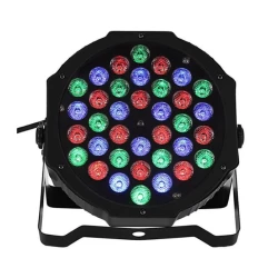 Proiector joc de lumini PAR 36 leduri RGB 8 jocuri de lumini
