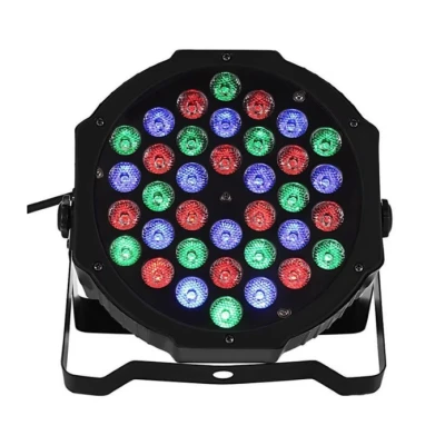 Proiector joc de lumini PAR 36 leduri RGB 8 jocuri de lumini