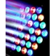 Proiector joc de lumini PAR 36 leduri RGB 8 jocuri de lumini