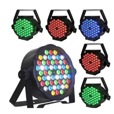Proiector joc de lumini PAR 54 leduri RGB 8 jocuri de lumini