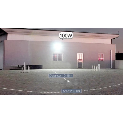 Proiector led 100w IP66, 220v, negru