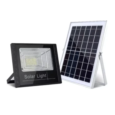 Proiector LED 400W cu panou solar si telecomanda HA
