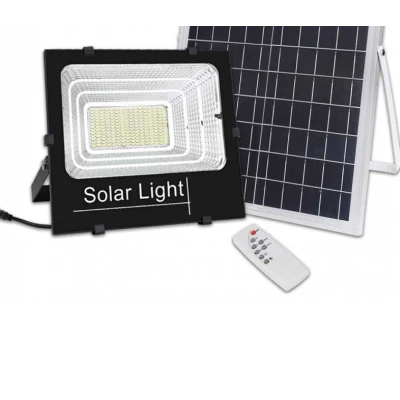 Proiector LED 400W cu panou solar si telecomanda HA