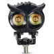 Proiector LED auto cu 2 FAZE putere 30W 6000K model bufnita