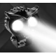 Proiector LED auto cu 2 FAZE putere 30W 6000K model bufnita