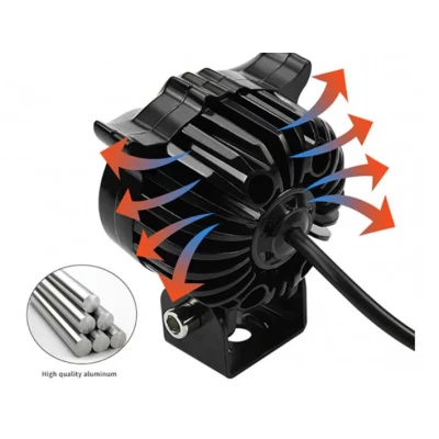 Proiector LED auto cu 2 FAZE putere 30W 6000K model bufnita
