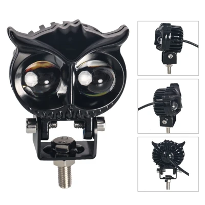 Proiector LED auto cu 2 FAZE putere 30W 6000K model bufnita