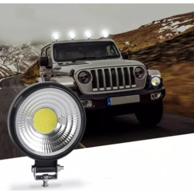 Proiector LED auto LED COB Andowl Q ZD563 putere 30W ROTUND