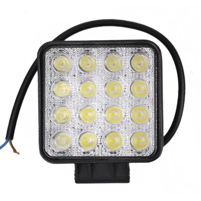 Proiector LED auto Offroad 16 led 48W PATRAT
