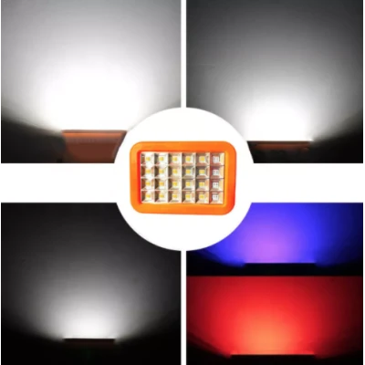 Proiector LED CC011 cu incarcare solara 48 LED SMD 50W
