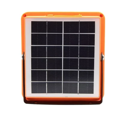 Proiector LED CC012L cu bec incarcare solara 72 LED 100W
