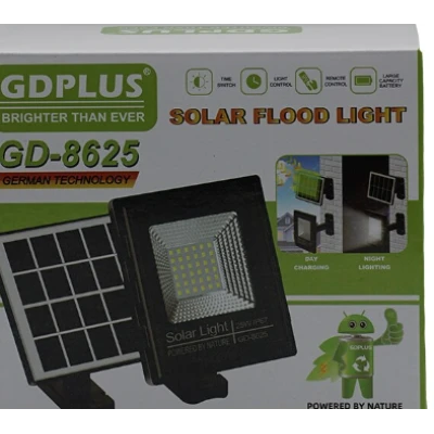 Proiector led cu panou solar putere 25w GD 8625
