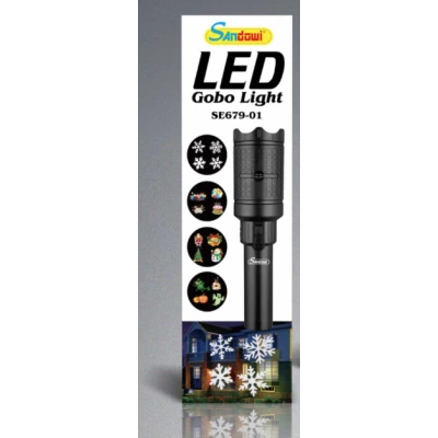 Proiector LED Laser tip Lanterna Andowl SE679 01 Decorare casa si gradina