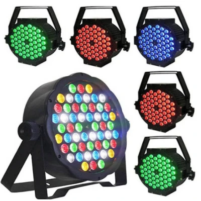 Proiector PAR 54 LED-uri Lumini Scena JOC de lumini Dj sau Club
