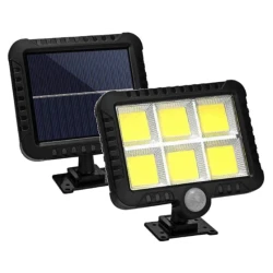 Proiector solar 10W 6 casete COB SL-F120 Senzor de lumina si miscare