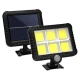 Proiector solar 10W 6 casete COB SL-F120 Senzor de lumina si miscare