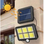 Proiector solar 10W 6 casete COB SL-F120 Senzor de lumina si miscare