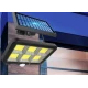 Proiector solar 128 LED 6 COB cu senzor și telecomandă