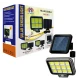 Proiector solar 288LED, 50W, senzor de miscare, HS-8022 telecomanda, 3 moduri de iluminare