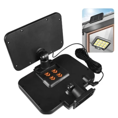 Proiector solar 288LED, 50W, senzor de miscare, HS-8022 telecomanda, 3 moduri de iluminare