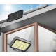 Proiector solar 288LED, 50W, senzor de miscare, HS-8022 telecomanda, 3 moduri de iluminare