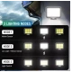Proiector solar 294LED 50W senzor de miscare HS 8022 telecomanda 3 moduri de iluminare 6 casete