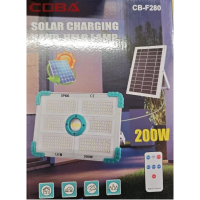 Proiector solar COBA CB F280 putere 200W si 280 LED