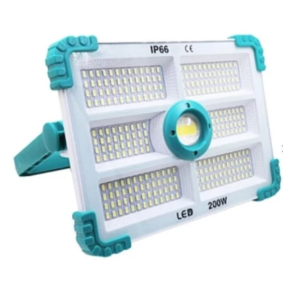 Proiector solar COBA CB F280 putere 200W si 280 LED alb/albastru 6 casete
