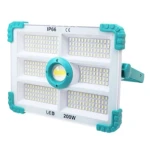 Proiector solar COBA CB F280 putere 200W si 280 LED alb/albastru 6 casete