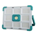 Proiector solar COBA CB F374 cu 374 LED putere 300 W alb/albastru 9 casete