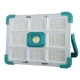 Proiector solar COBA CB F374 cu 374 LED putere 300 W alb/albastru 9 casete