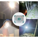 Proiector solar COBA CB F374 cu 374 LED putere 300 W alb/albastru 9 casete