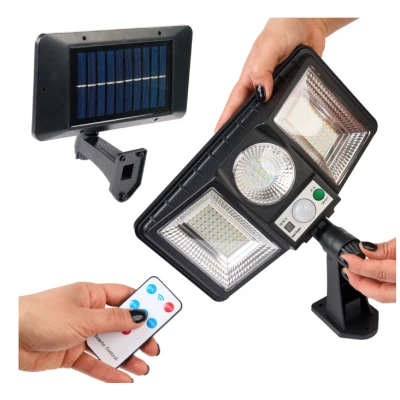 Proiector Solar GD 2202 cu senzor de miscare LED Integrat putere 50 W